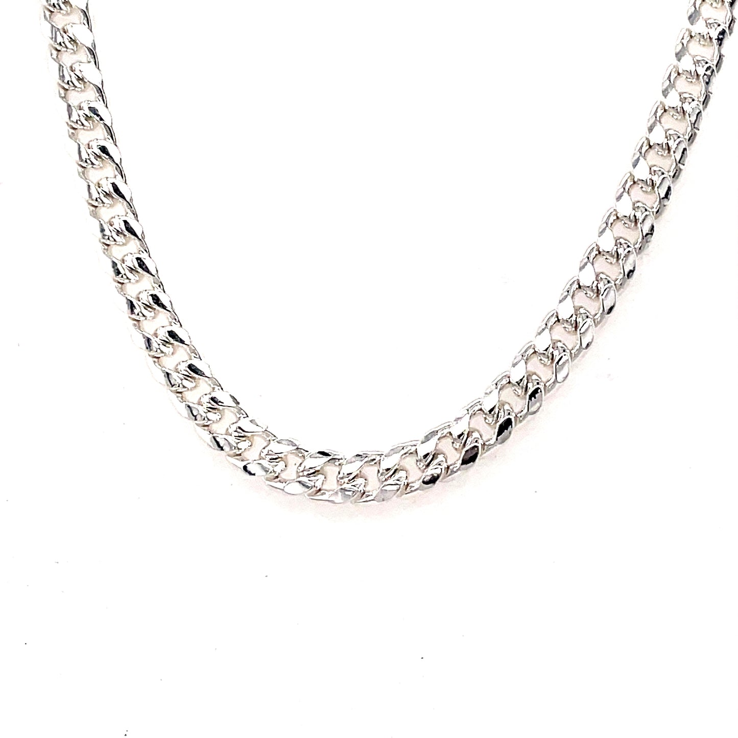 Sterling Silver 18' 4mm Curb Chain