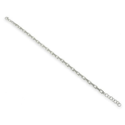 Sterling Silver Cubic Zirconia Bracelet