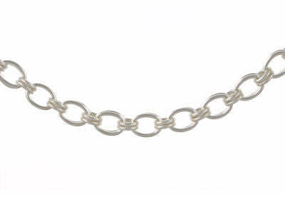 Sterling Silver Open Link Bracelet