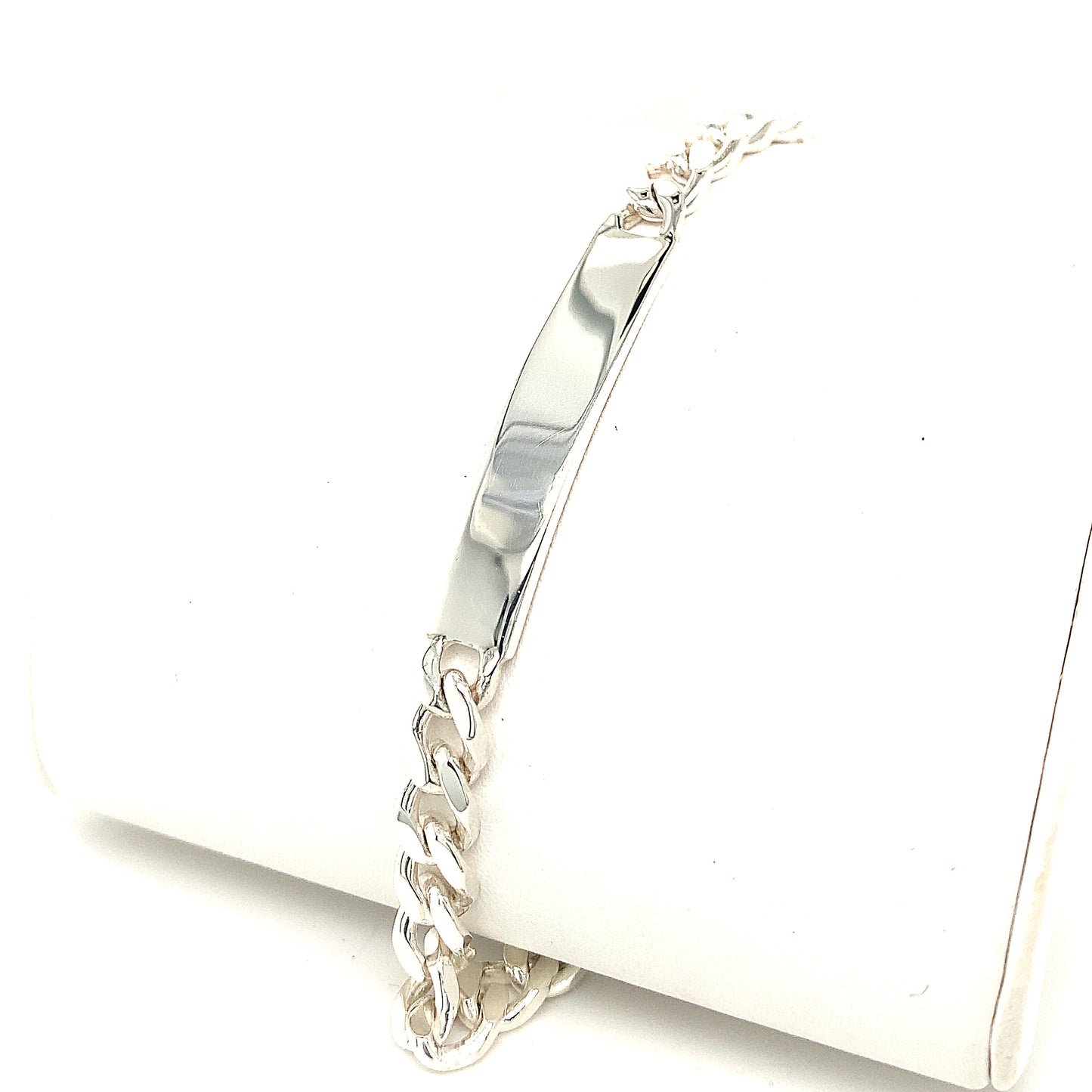 Sterling Silver Gents I.D Bracelet