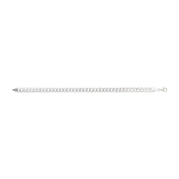 Sterling Silver Gents Curb Bracelet