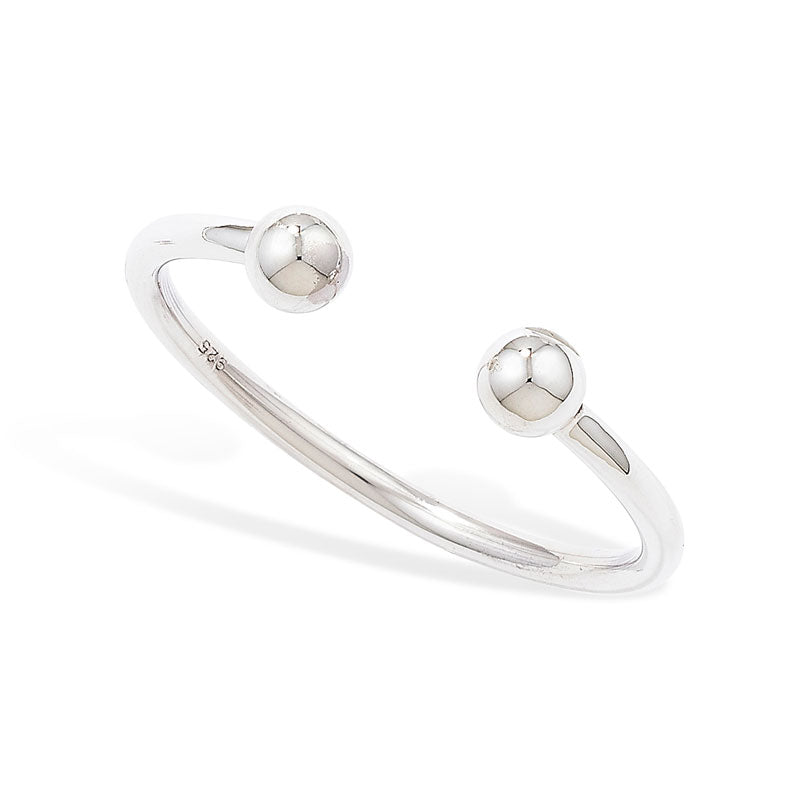 Sil Torc Baby Bangle