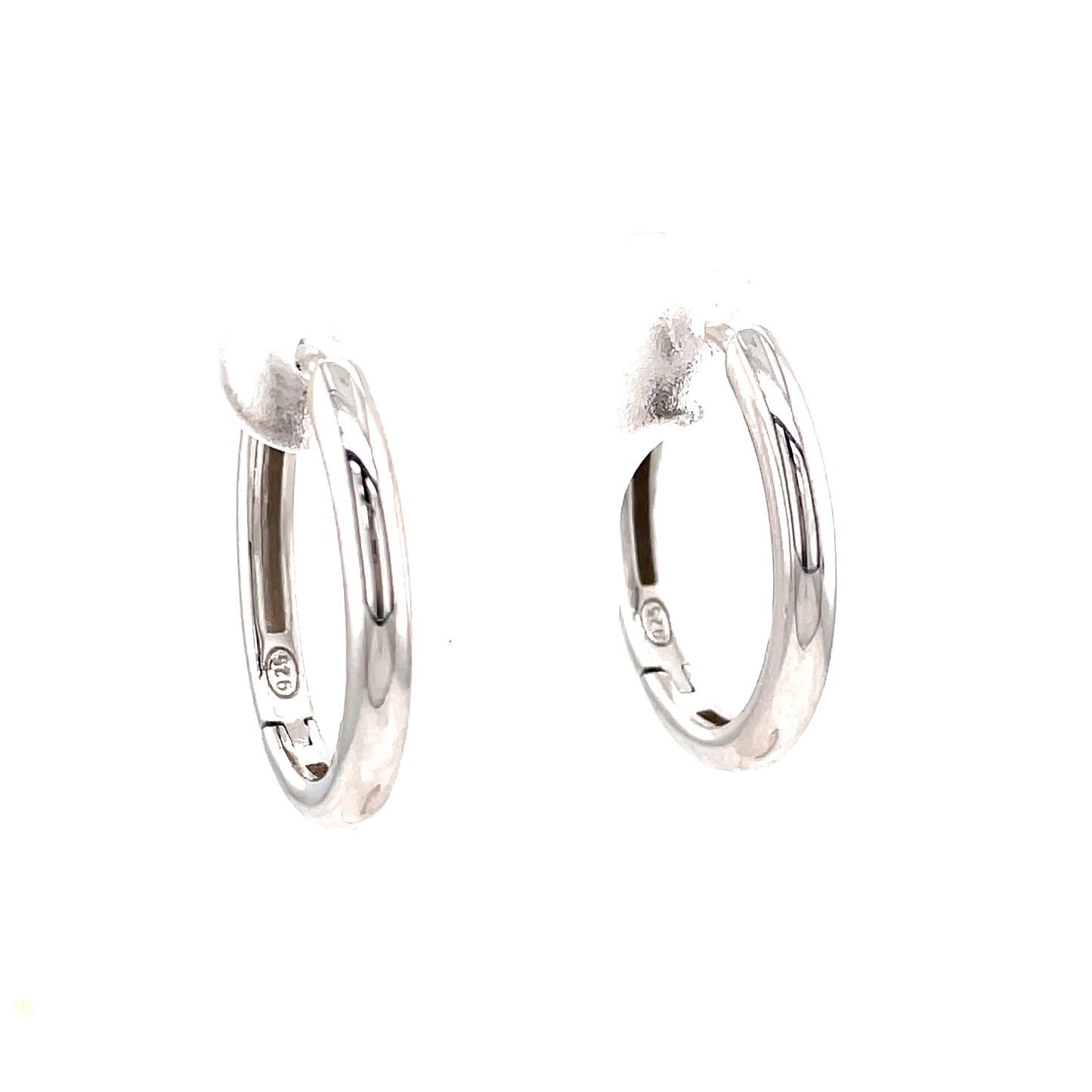 Sterling Silver Plain Hoop Earring