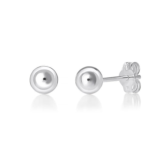 Sterling Silver 4mm Stud Earring