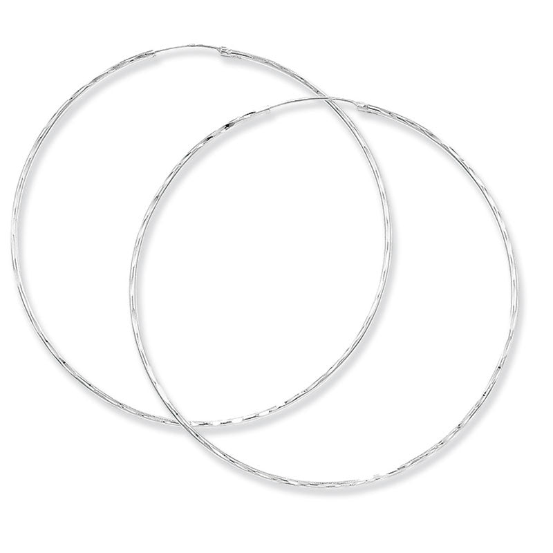 Sil E/Rg Hoop Large