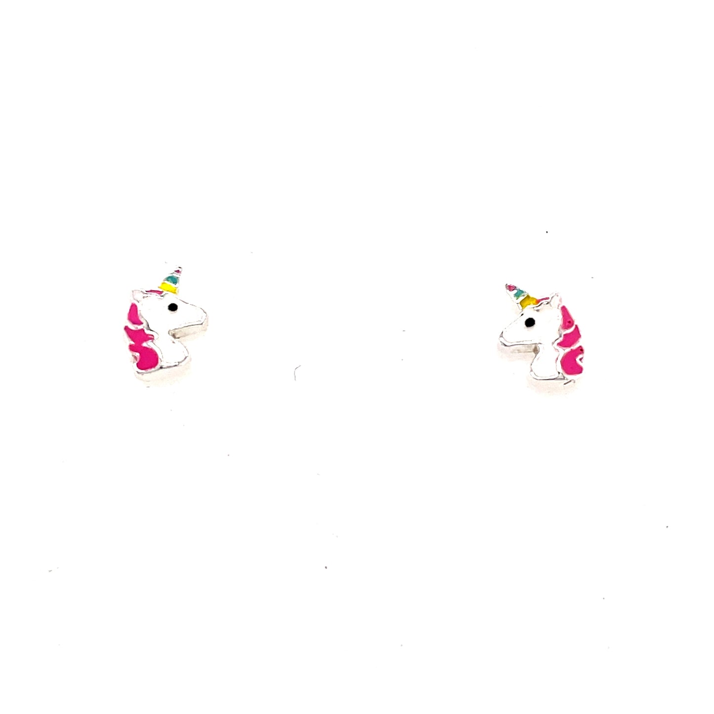 Sterling Silver Kids Unicorn Earring