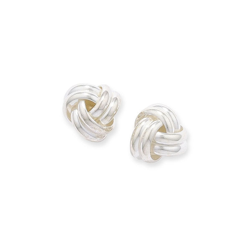 Silver Earriing Knot