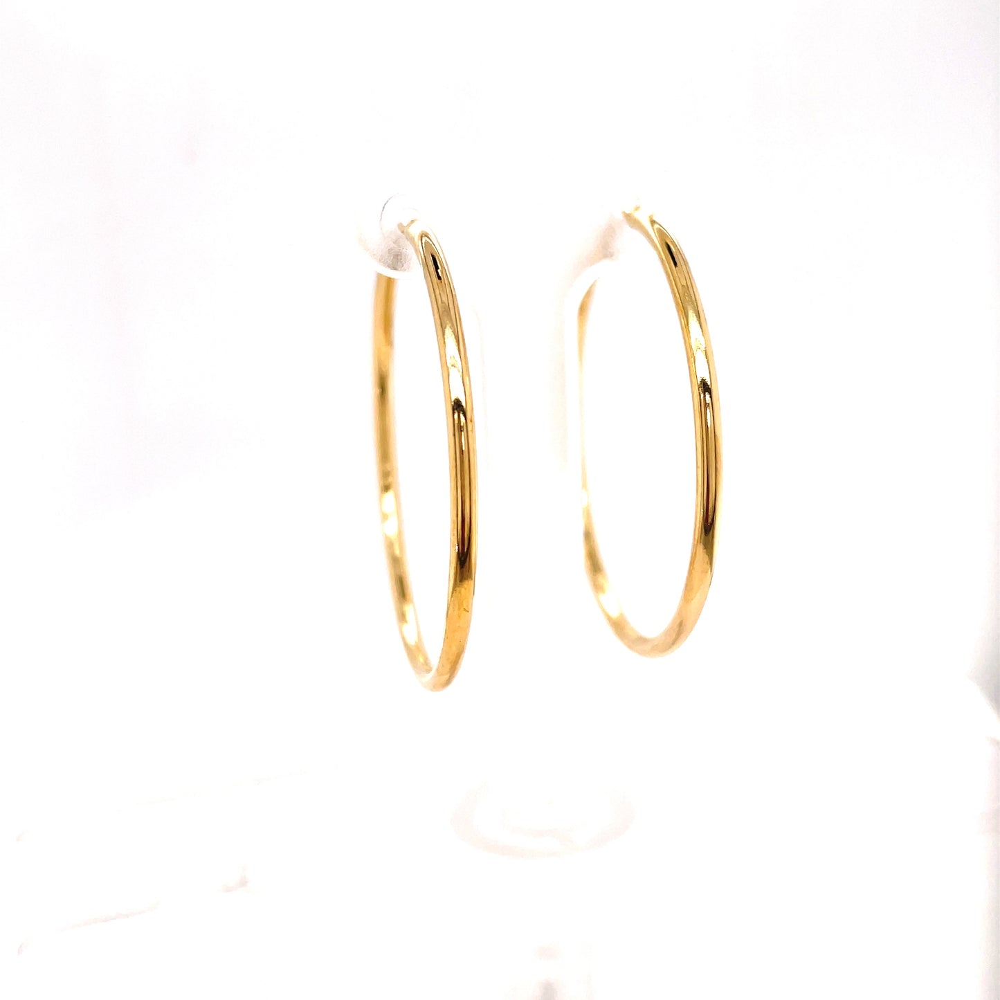 Sterling Silver Gold Plated Sleeper Earring