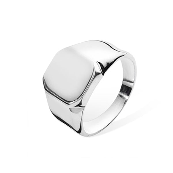 Sterling Silver Gents I.D Ring