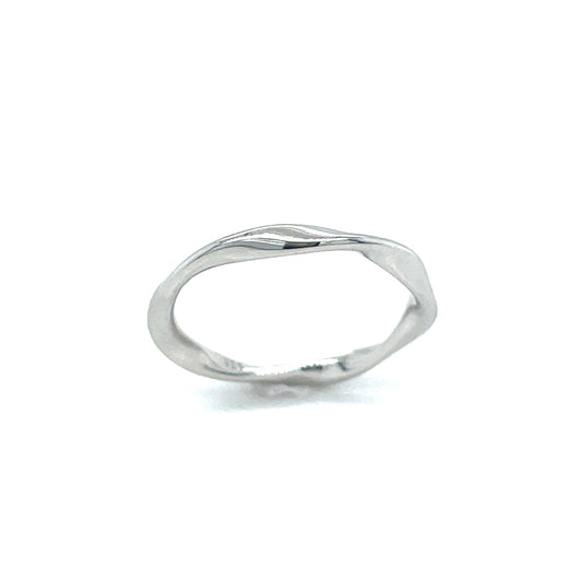Sil Ring Plain Twst