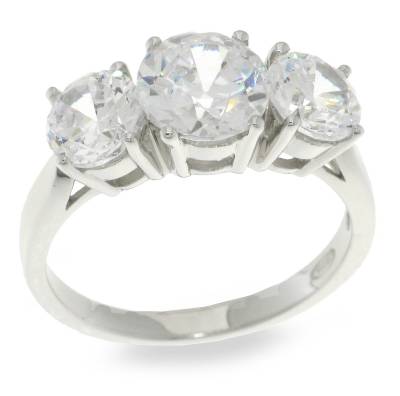 Sil Ring 3st Cz