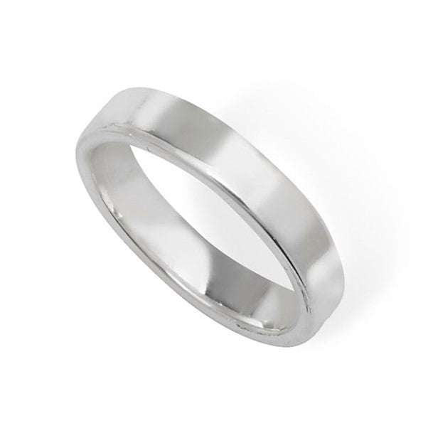 Sil Ring Plain Band