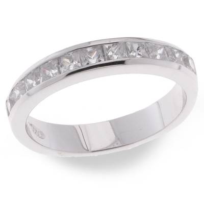 Sil Ring 12st Cz Et