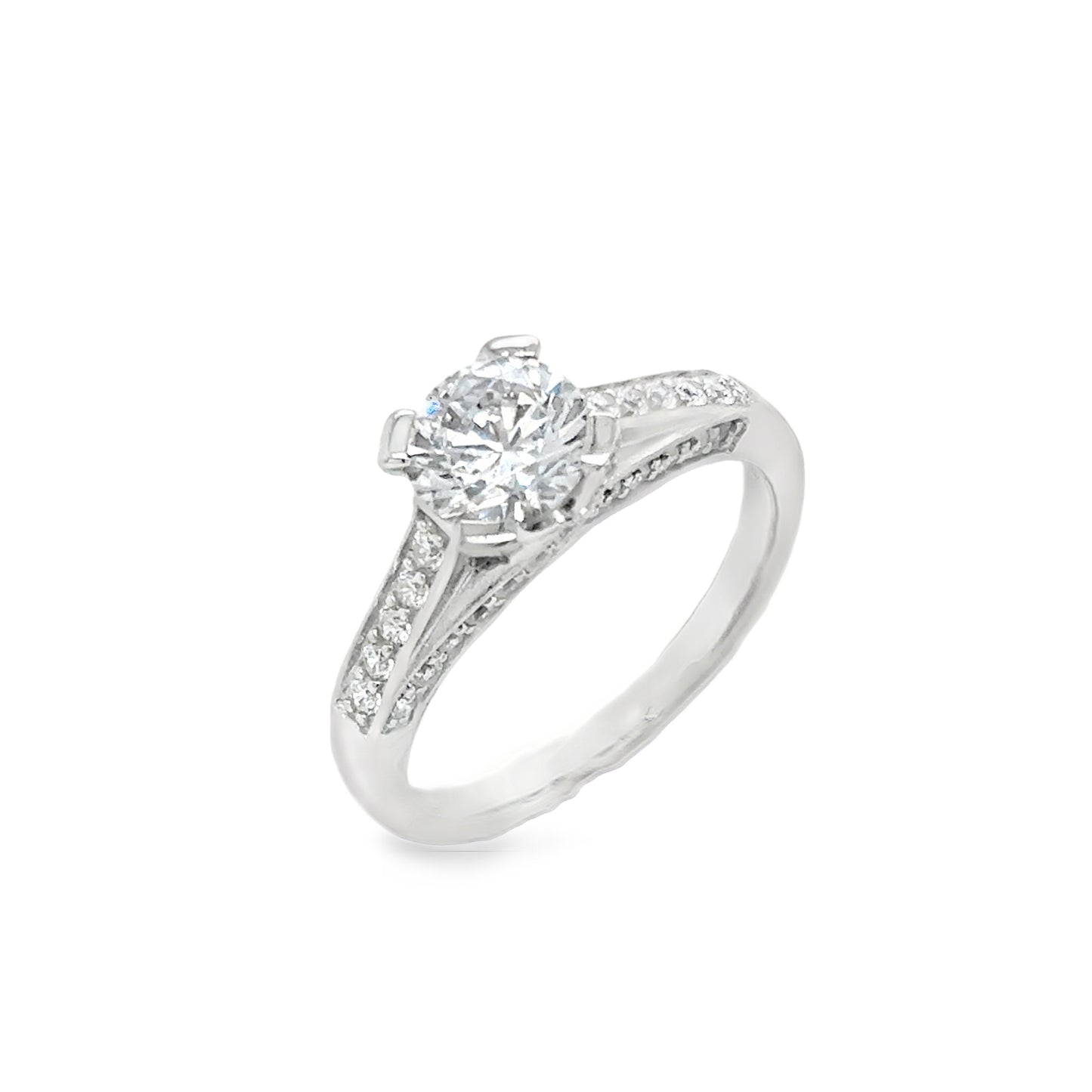Sterling Silver Cubic Zirconia Ring