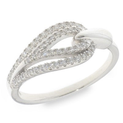 Sterling Silver Cubic Zirconia Ring