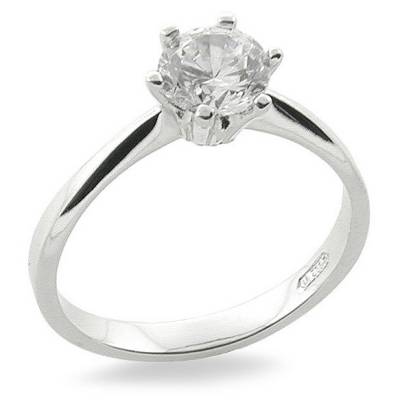 Sterling Silver Cubic Zirconia Ring