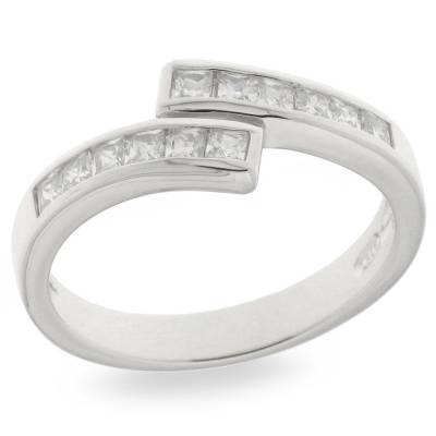 Sterling Silver Cubic Zirconia Ring
