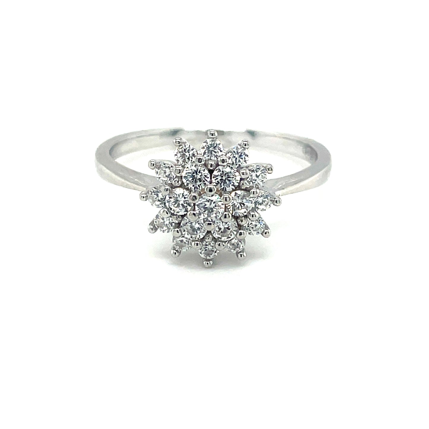 Sterling Silver Cubic Zirconia Ring