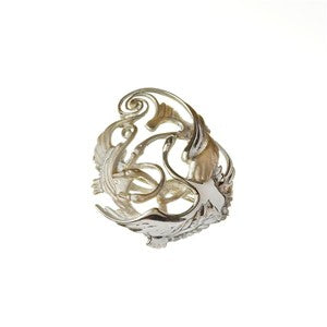 Sterling Silver Children Of Lir Brooch