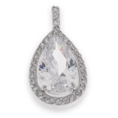 Sil P/Dnt Cz Tear Cz Rim
