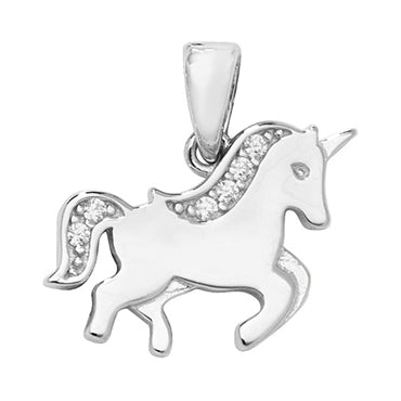 Sterling Silver Unicorn  Pendant