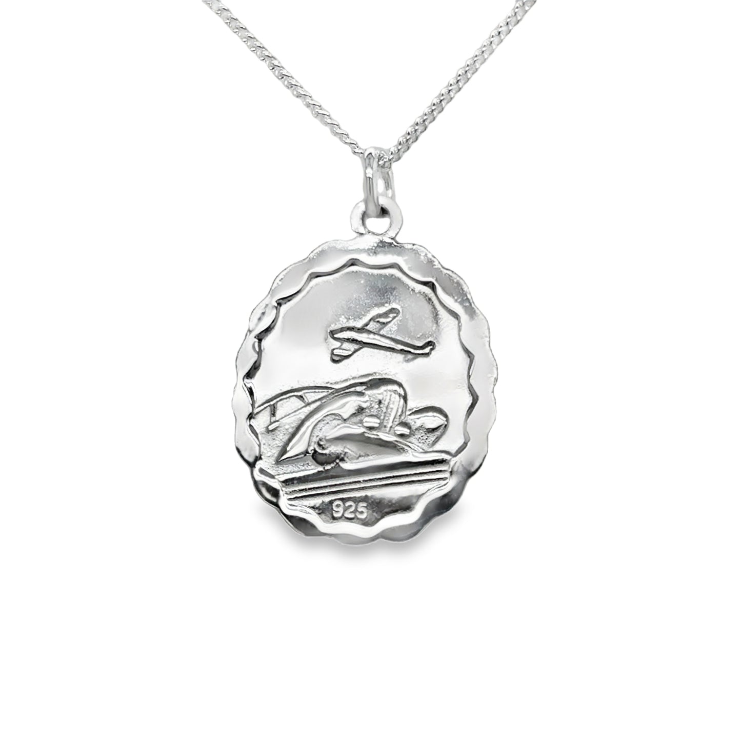 Sterling Silver St Christopher Medal