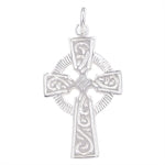 Sterling Silver Celtic Cross And Chain