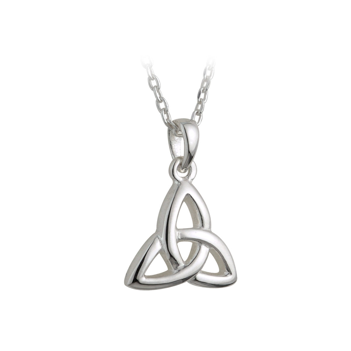 Sterling Silver Trinity Knot Small Pendant