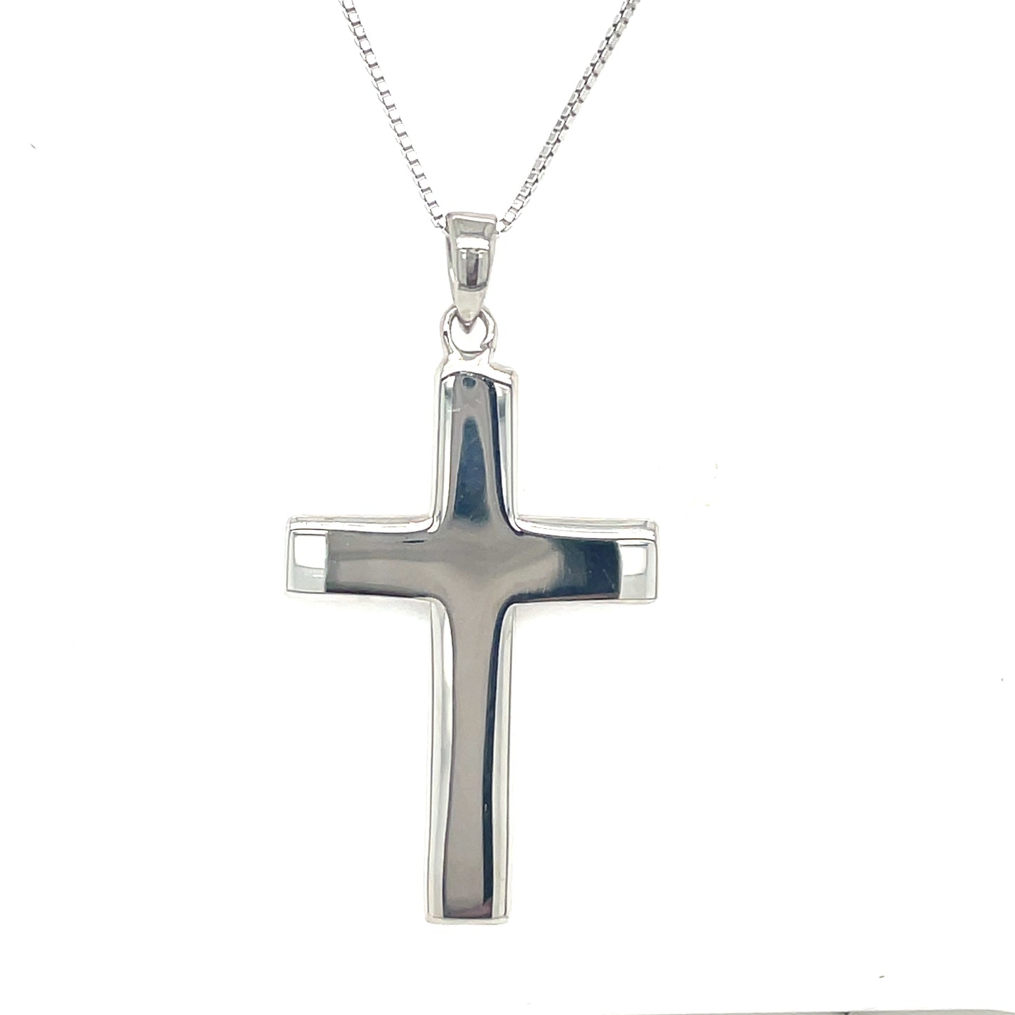 Sterling Silver Plain Cross