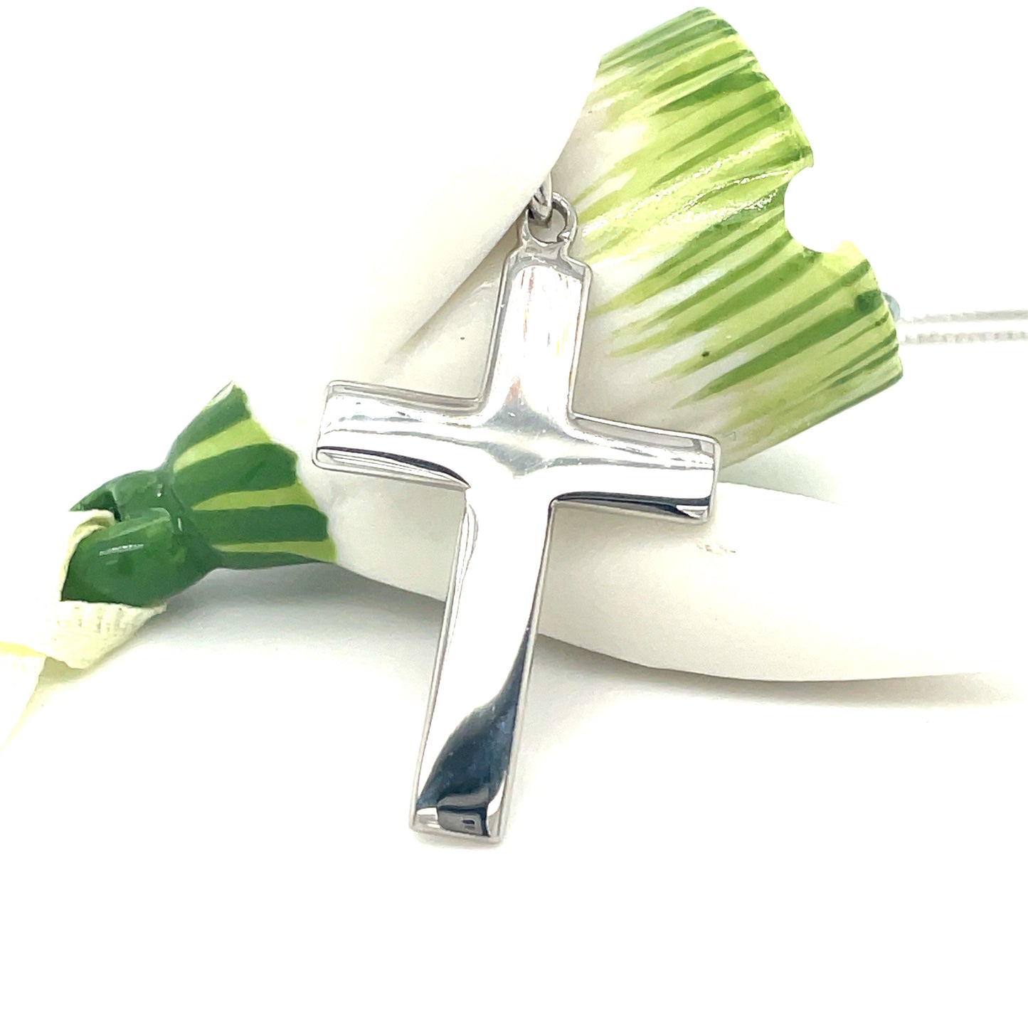 Sterling Silver Plain Cross