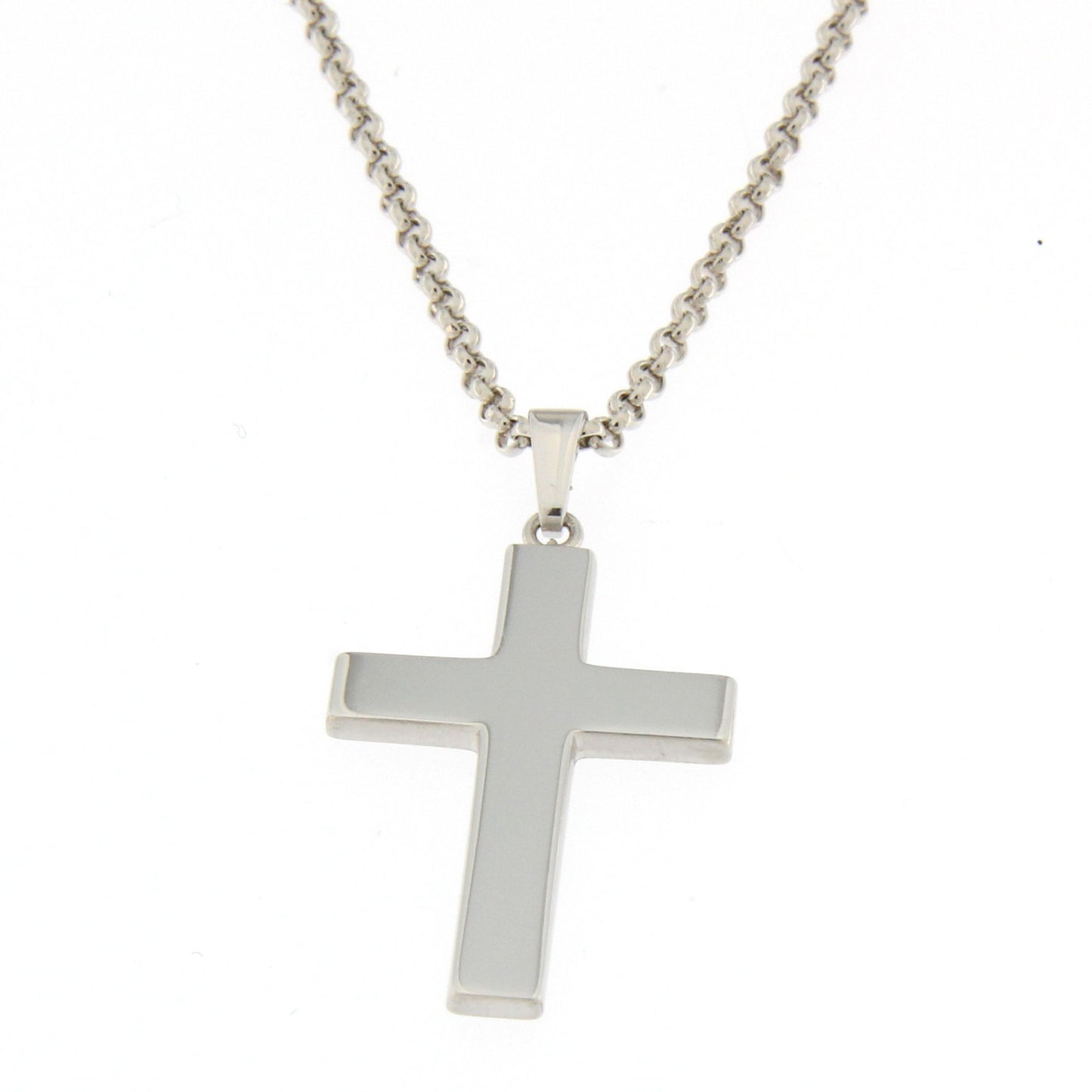 Sterling Silver Plain Cross