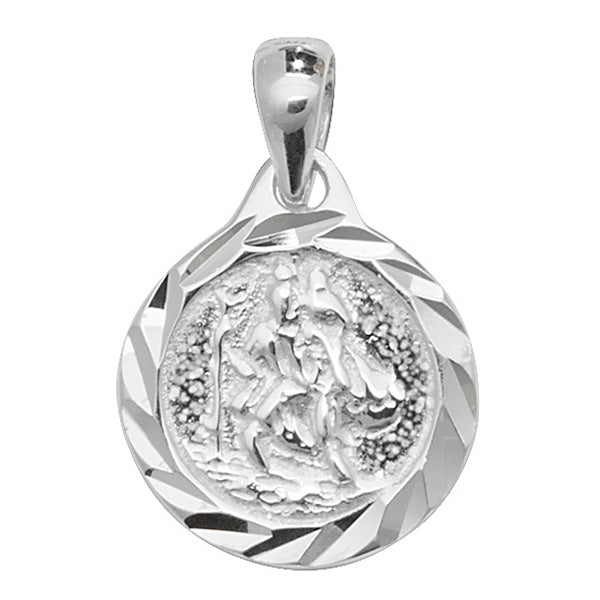 Sterling Silver St Christopher Medal
