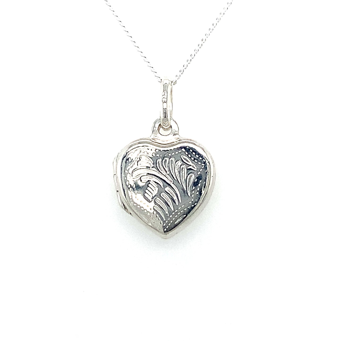 Sterling Silver Petite Heart Locket