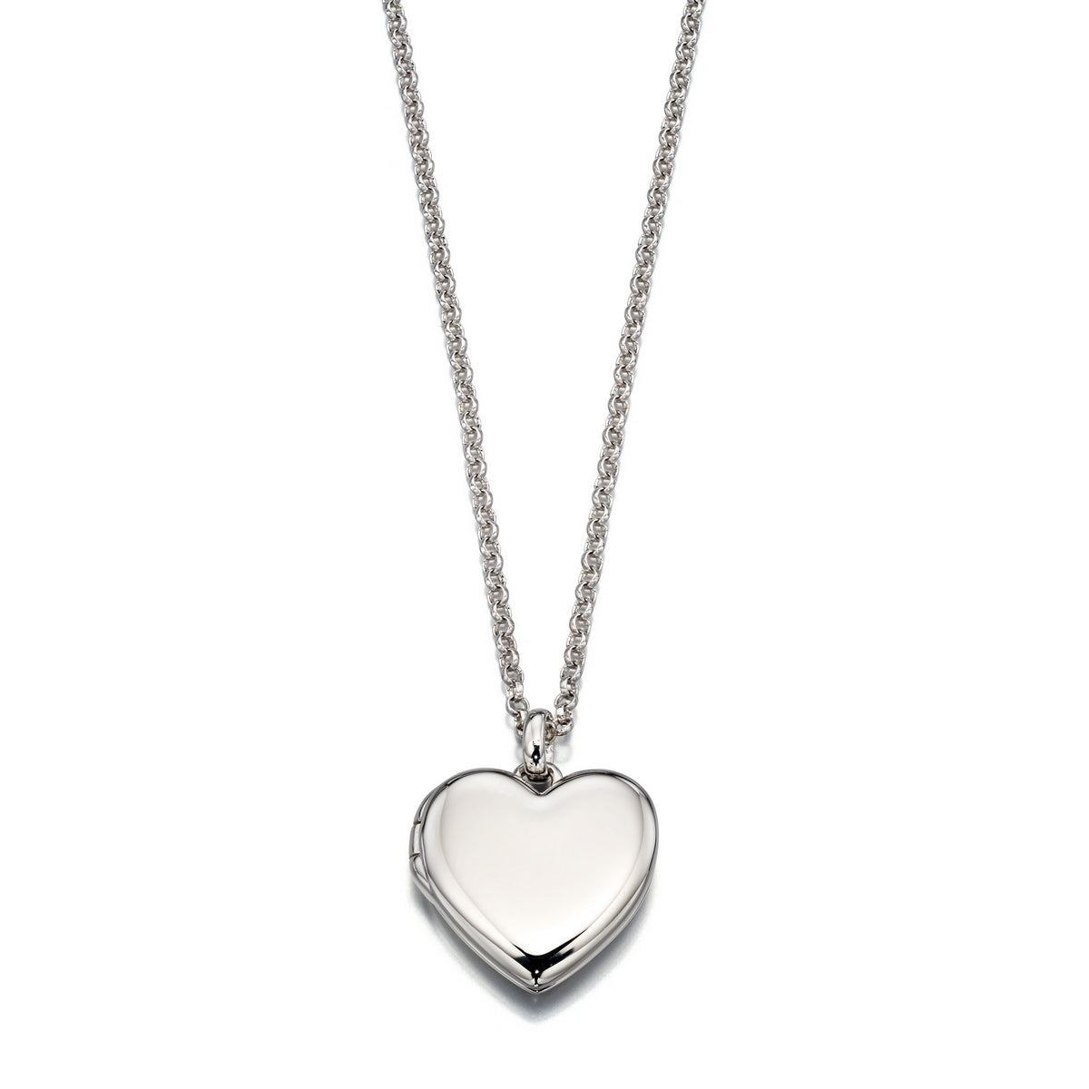 Sterling Silver Childs Plain Heart 'Olivia' Locket
