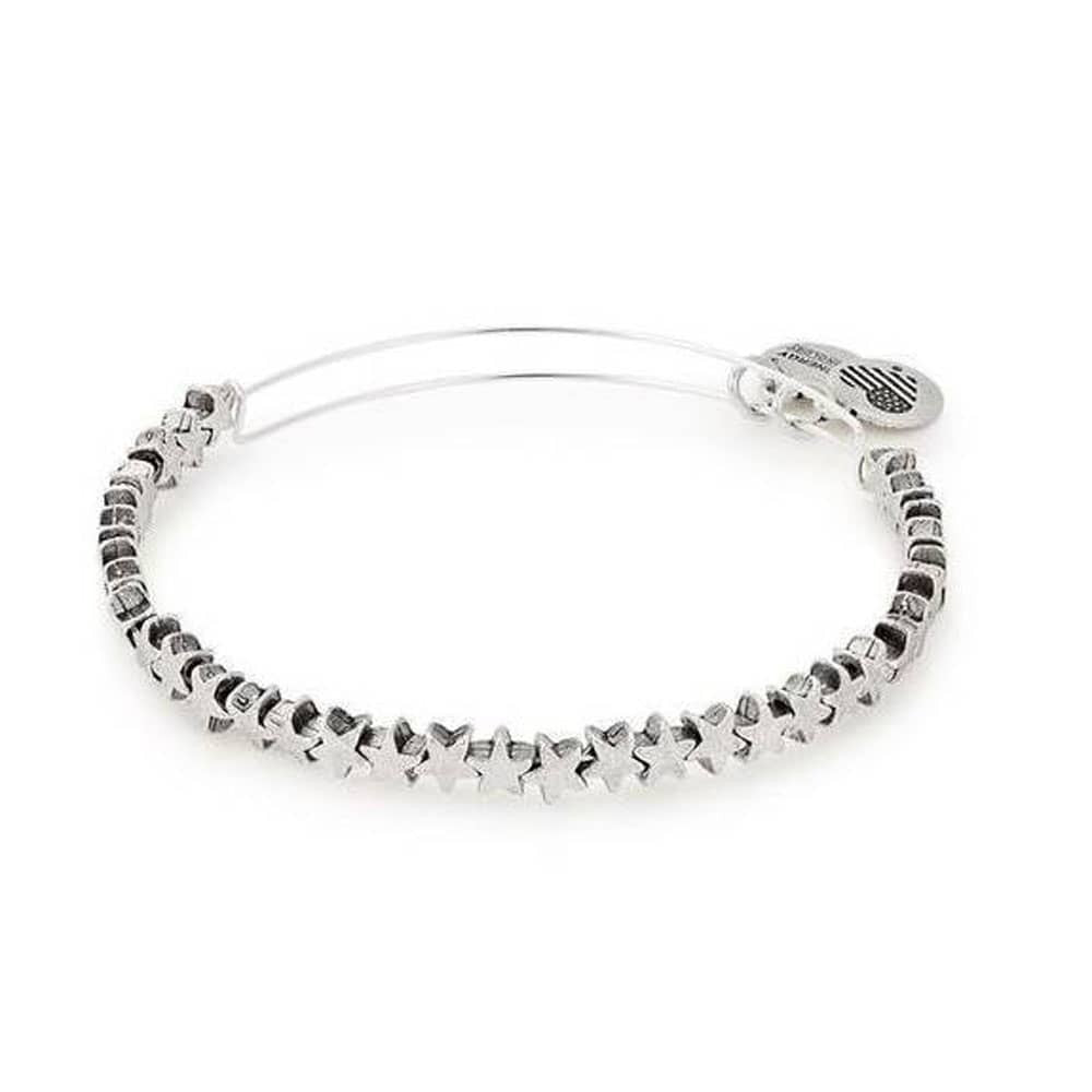 Star Alex And Ani Bangle In Silver