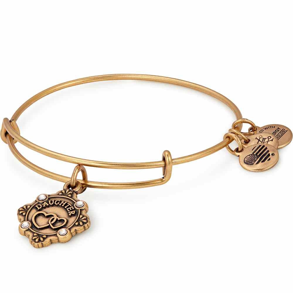 Alex And Ani Because I Love You Daughter In Gold