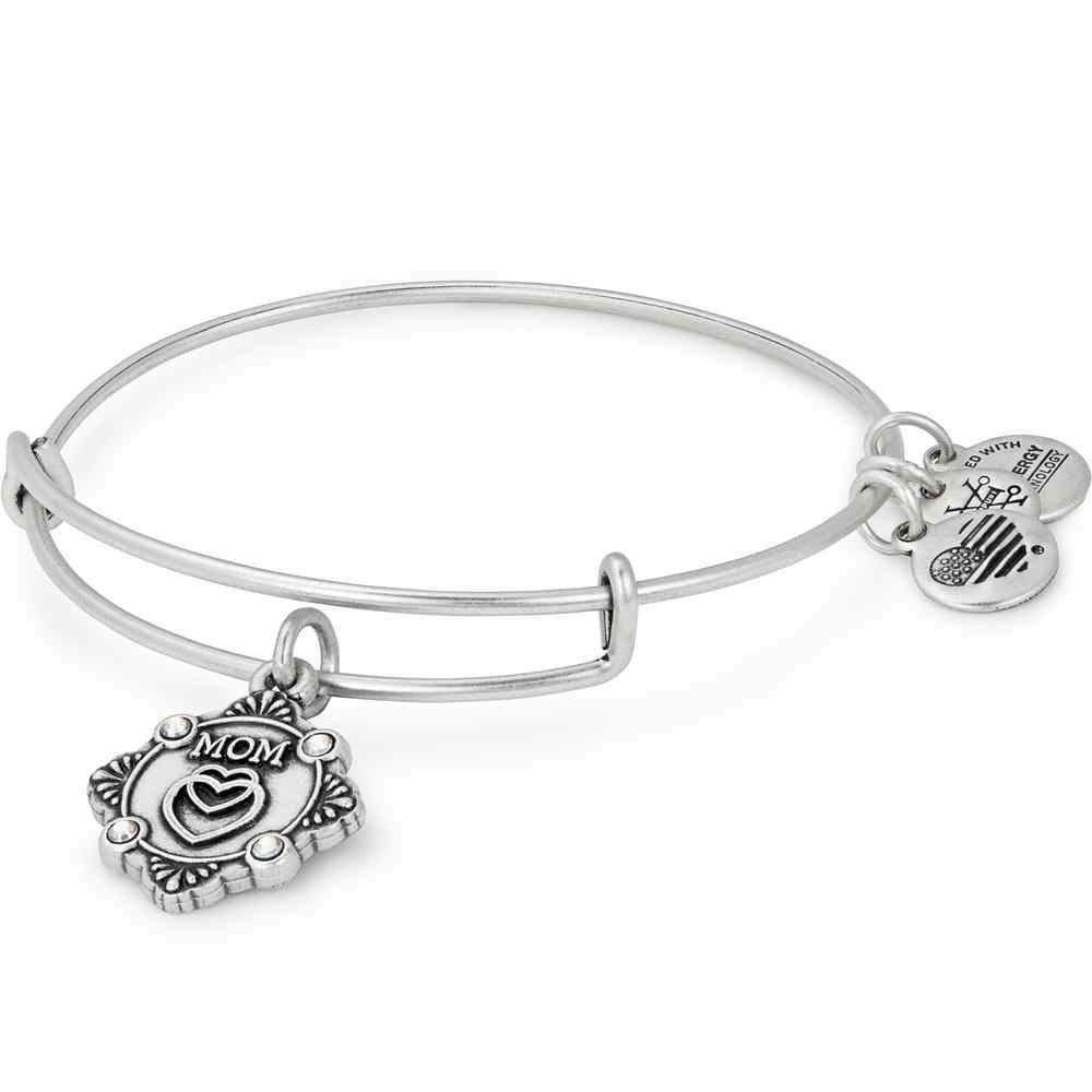Alex And Ani Because I Love You Mom In Silver