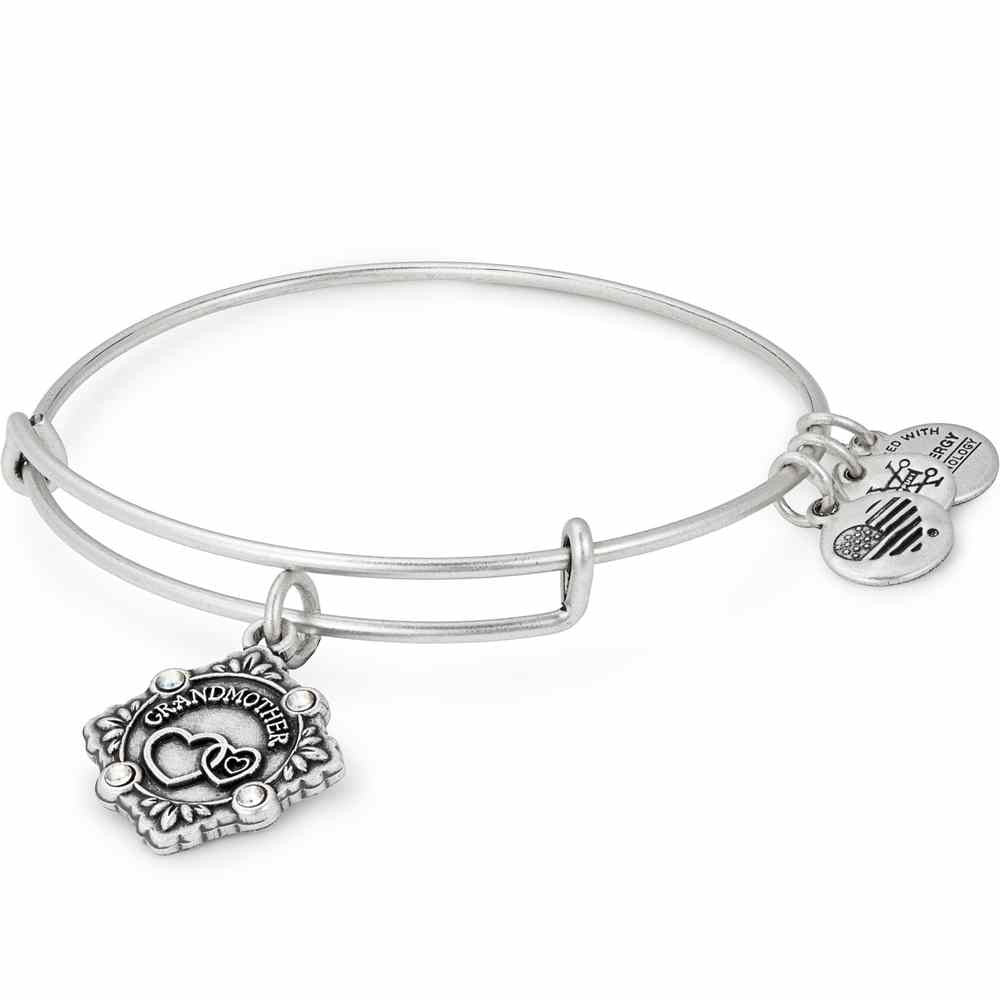 Alex And Ani Because I Love You Grandmother In Silver