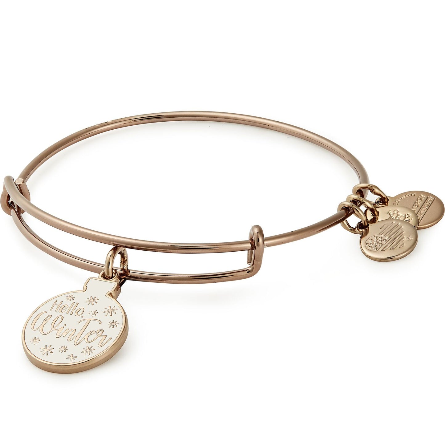Alex And Ani Hello Winter Glitter Bangle