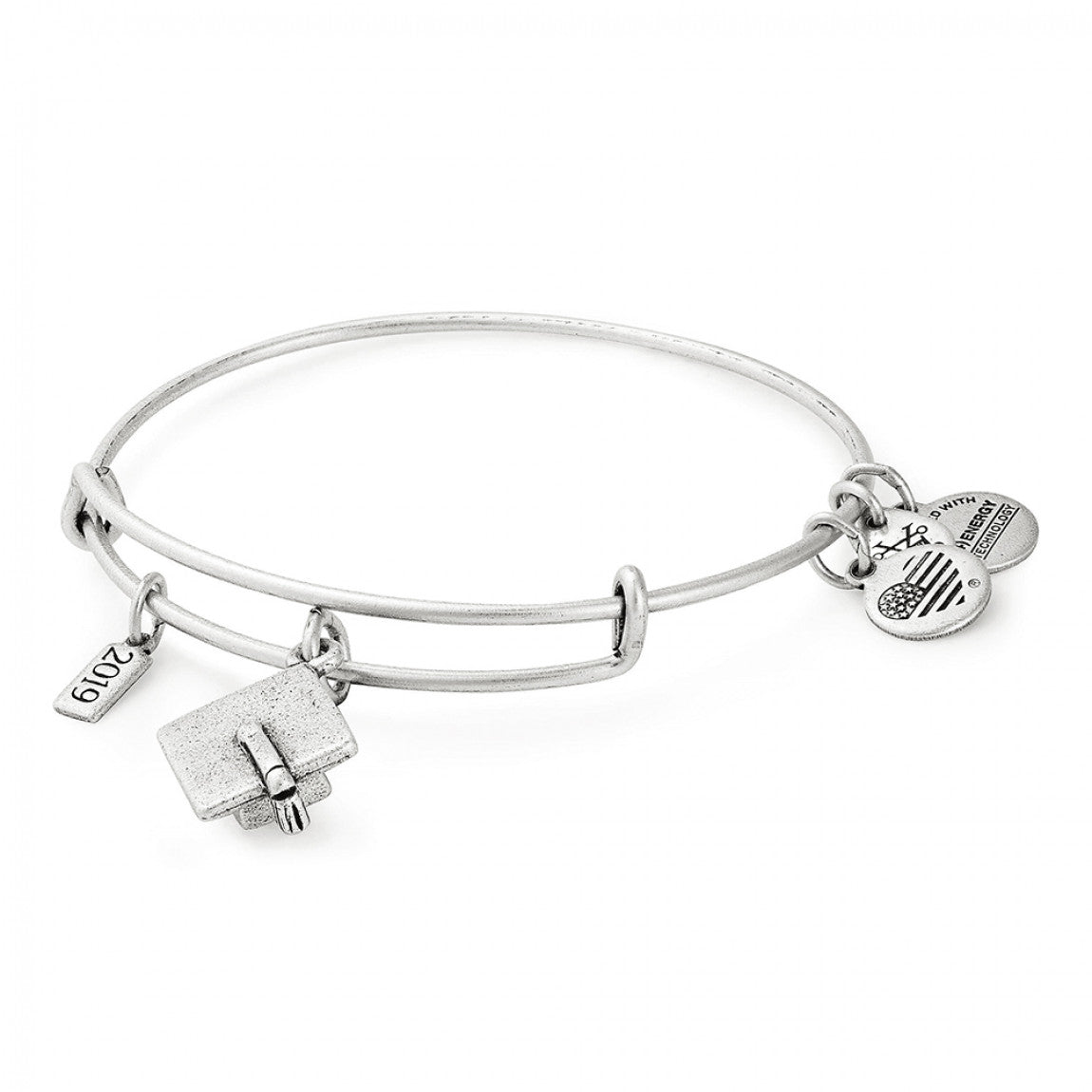 Alex And Ani Graduation Cap 2019 Bangle In Silver