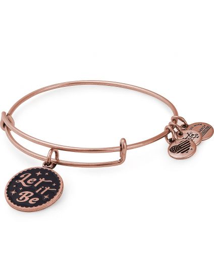 Alex And Ani Let It Be Bangle In Rose
