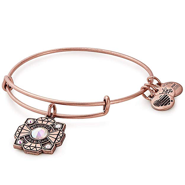 Alex And Ani Bride Bangle In Rose