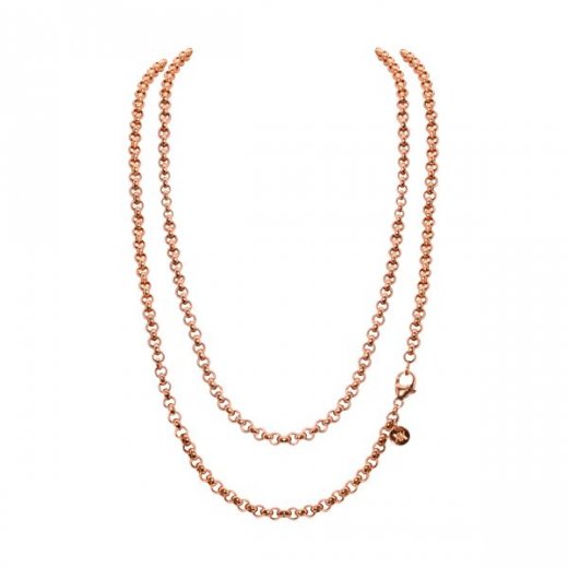 Nikki Lissoni 80cm 3mm Rose Plated Chain