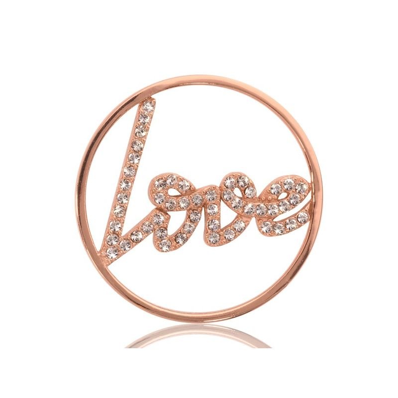 Rose Plated Sparkling Love Nikki Lissoni Disc