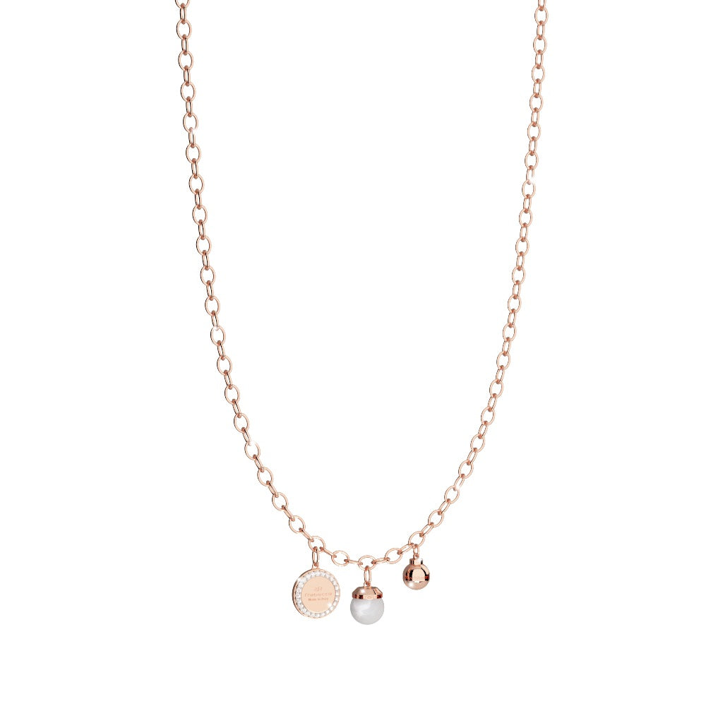 Rebecca Necklet With Pearl Drop