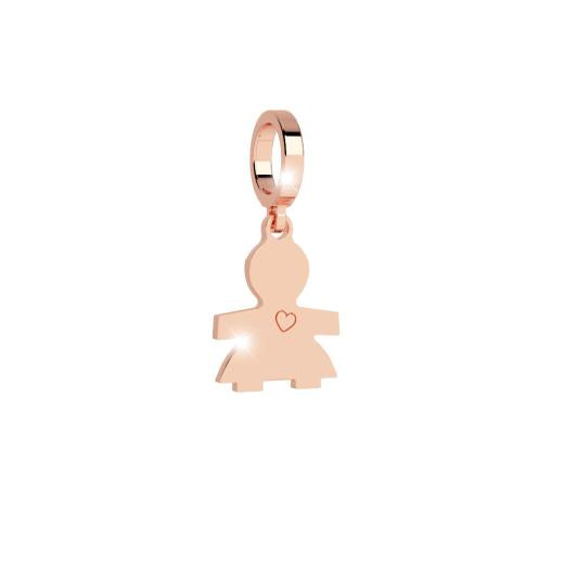 My World Child Charm In Rose