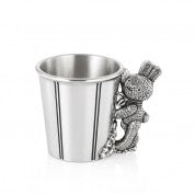 Pewter Baby Mug Popcorn