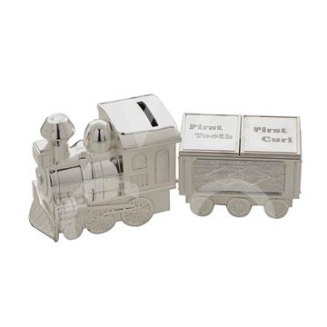 Silver Plated First Curl And Tooth Carriage Train