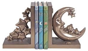 Genesis Moon And Teddy Book Ends
