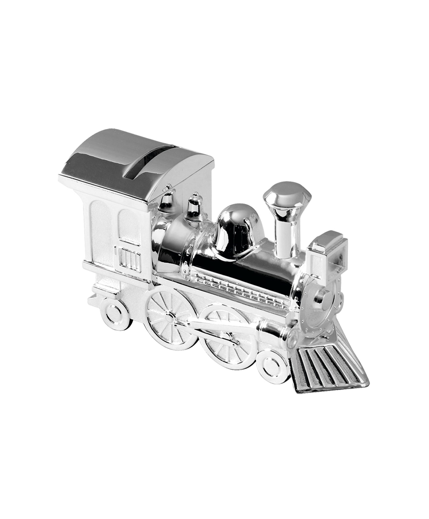 Silver Plated Train Money Box